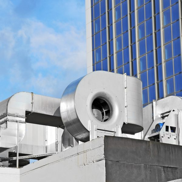 Industrial steel air conditioning and ventilation systems